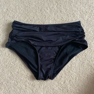 High Waisted Black Bikini Bottoms